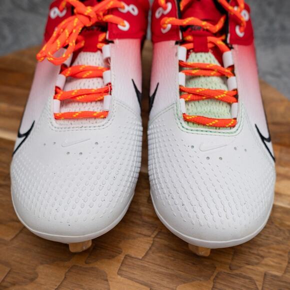 Nike Hyperdiamond 4 Elite Softball Cleats Red/White Women's 8.5 CZ5917-600 READ - Picture 2 of 8